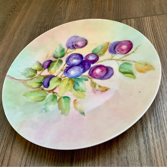 Vintage Hutschenreuther Selb Bavaria Hand Painting 10 Inch - Picture 3 of 8